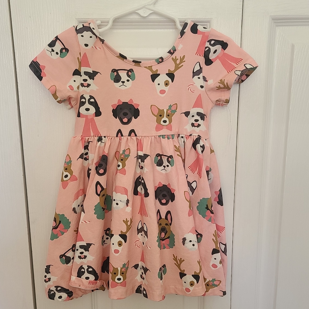 Taylor Joelle Christmas puppy dress